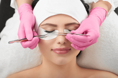 Wimperextensions-behandeling